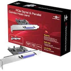 Vantec 2S1P PCIe Serial & Parallel Combo Host Card