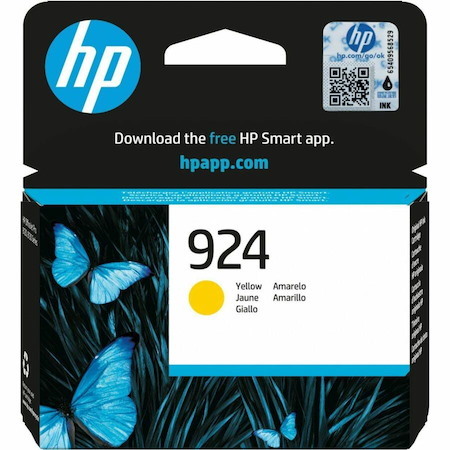 HP 924 Original Standard Yield Inkjet Ink Cartridge - Yellow Pack
