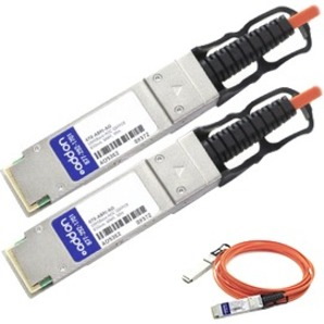 AddOn Dell 470-ABPJ Compatible TAA Compliant 100GBase-AOC QSFP28 to QSFP28 Direct Attach Cable (850nm, MMF, 30m)