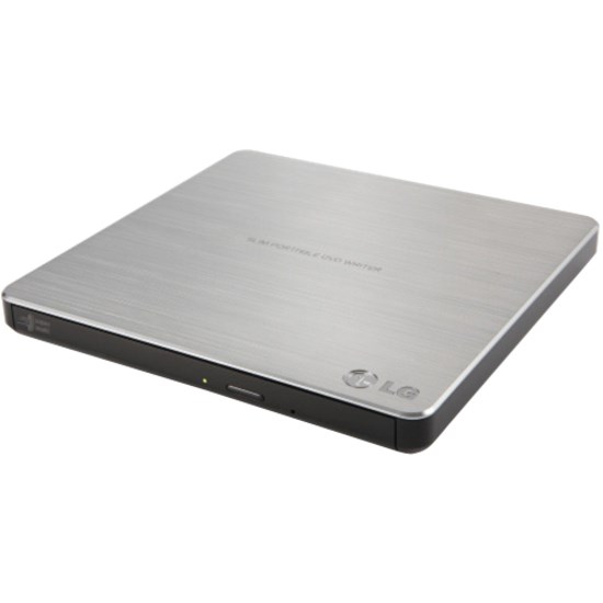 LG GP60NS50 External Ultra Slim Portable DVDRW Silver - Retail Pack