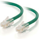 C2G-14ft Cat6 Non-Booted Unshielded (UTP) Network Patch Cable - Green
