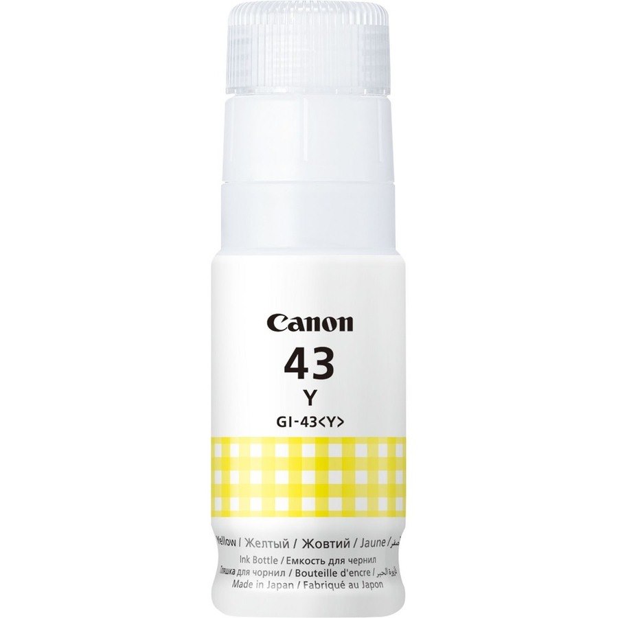 Canon GI-43Y Refill Ink Bottle - Yellow - Inkjet