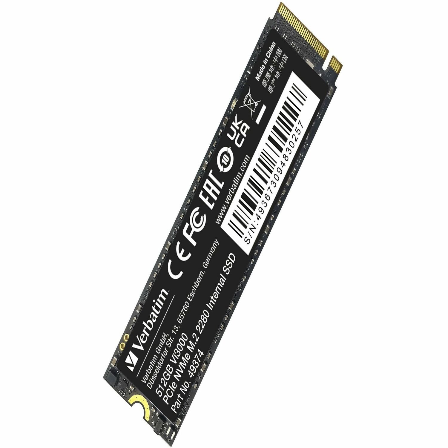 512GB Vi3000 PCIe NVMe M.2 2280 Internal SSD