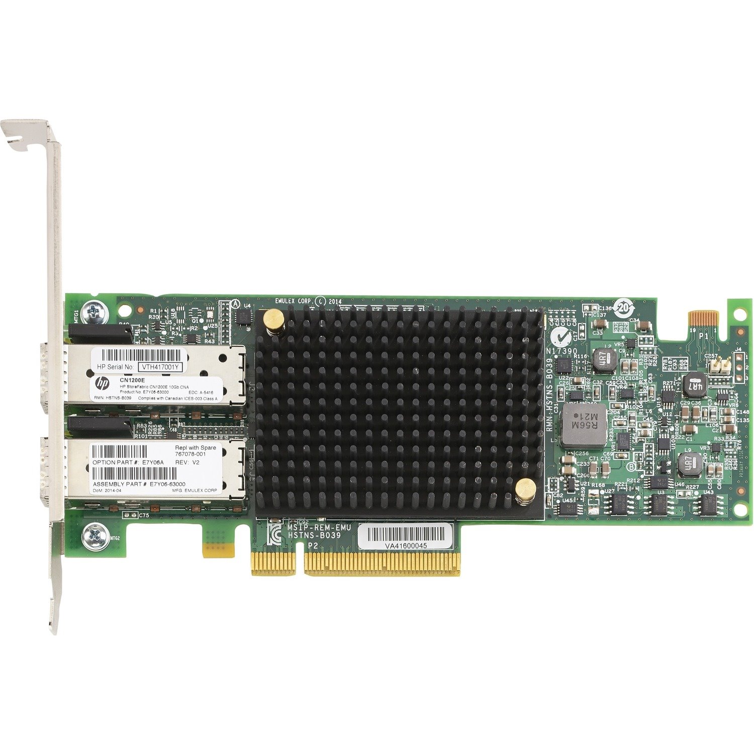HPE-IMSourcing StoreFabric CN1200E 10Gb Converged Network Adapter