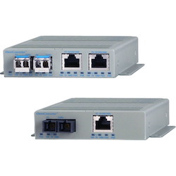 Omnitron Systems OmniConverter GPoE/S 9402-0-19Z Transceiver/Media Converter