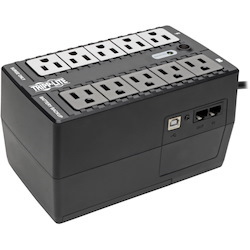 Tripp Lite by Eaton 550VA 300W Standby UPS - 10 NEMA 5-15R Outlets, 120V, 50/60 Hz, USB, 5-15P Plug, Desktop/Wall Mount - Battery Backup
