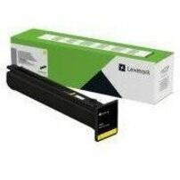 Lexmark Unison Original Laser Toner Cartridge - Return Program - Yellow - 1 Pack