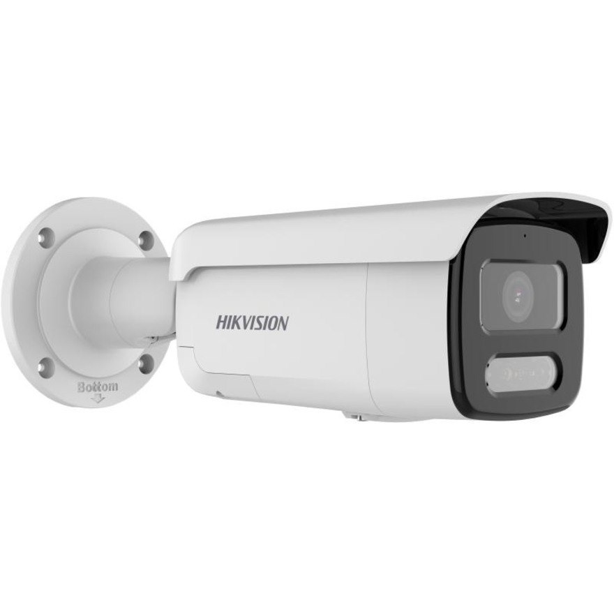 Hikvision ColorVu DS-2CD2T47G2-LSU/SL 4 Megapixel Outdoor Network Camera - Color - Bullet - White