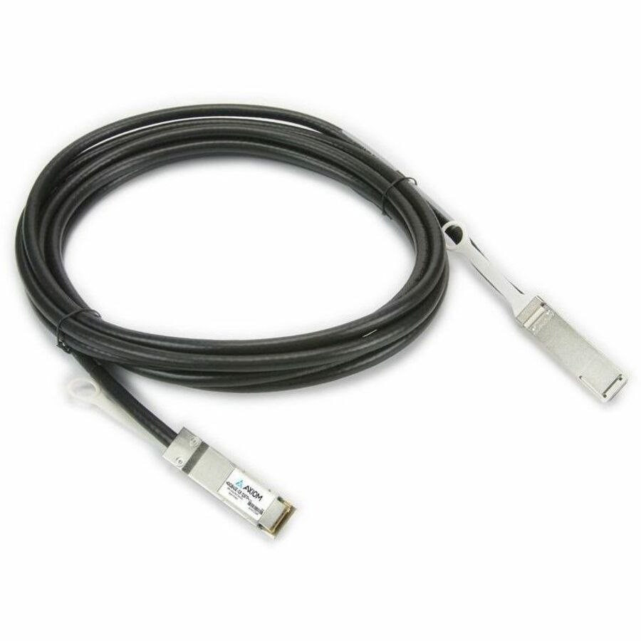 Axiom 40GBASE-CR4 QSFP+ Passive DAC Cable Fortinet Compatible 1m