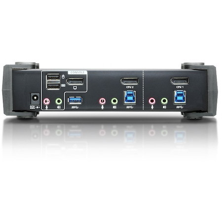 ATEN 2-Port USB 3.0 4K DisplayPort KVMP Switch-TAA Compliant