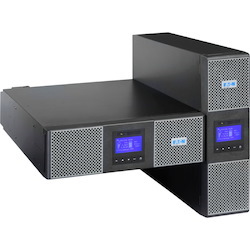 Eaton 9PX 6000VA 5400W 120/208V Online Double-Conversion UPS - L6-30P, 18x 5-20R, 2 L6-20R, 1 L6-30R Outlets, Cybersecure Network Card, Extended Run, 6U Rack/Tower - Battery Backup