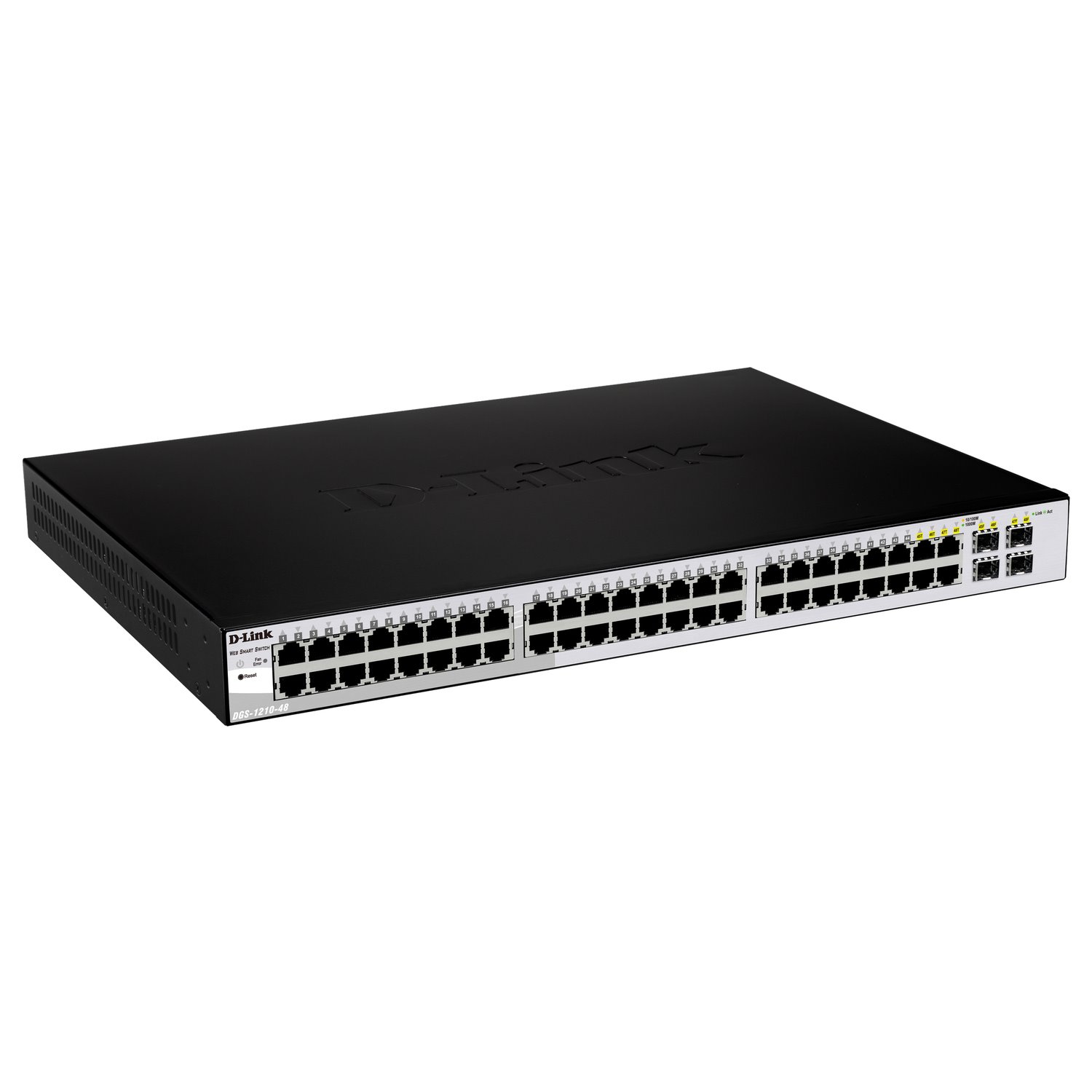 D-Link DGS-1210 DGS-1210-52 48 Ports Manageable Ethernet Switch - Gigabit Ethernet - 10/100/1000Base-T