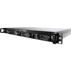 Netgear ReadyNAS RN3138 4 x Total Bays NAS Storage System - Intel Atom C2558 Quad-core (4 Core) 2.40 GHz - 4 GB RAM - 1U Rack-mountable