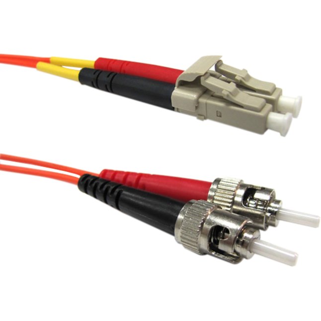 Weltron 2m LC/ST Multi-mode 62.5/125M Orange Fiber Patch Cable