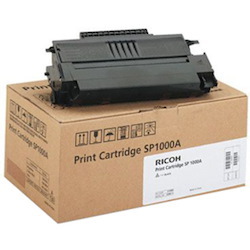 Ricoh Type SP1000A High Yield Laser Toner Cartridge - Black - 1 Each
