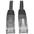 Eaton Tripp Lite Series Cat6 Gigabit Molded (UTP) Ethernet Cable (RJ45 M/M), PoE, Black, 5 ft. (1.52 m)