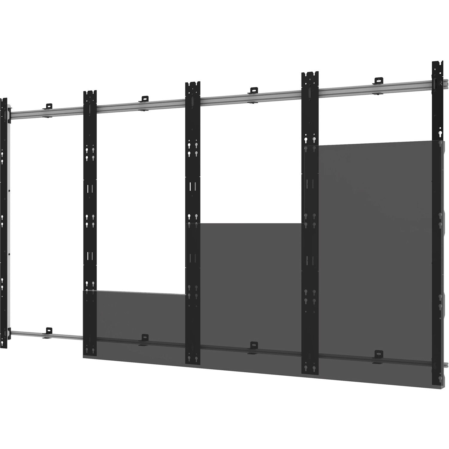 Peerless-AV SEAMLESS Kitted DS-LEDL27-4X4 Mounting Frame for LED Display, Video Wall - Black