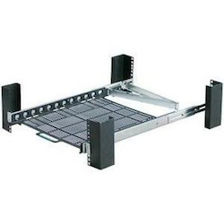Rack Solutions 1U Dry Sliding Computer Shelf with Cable Management Arm