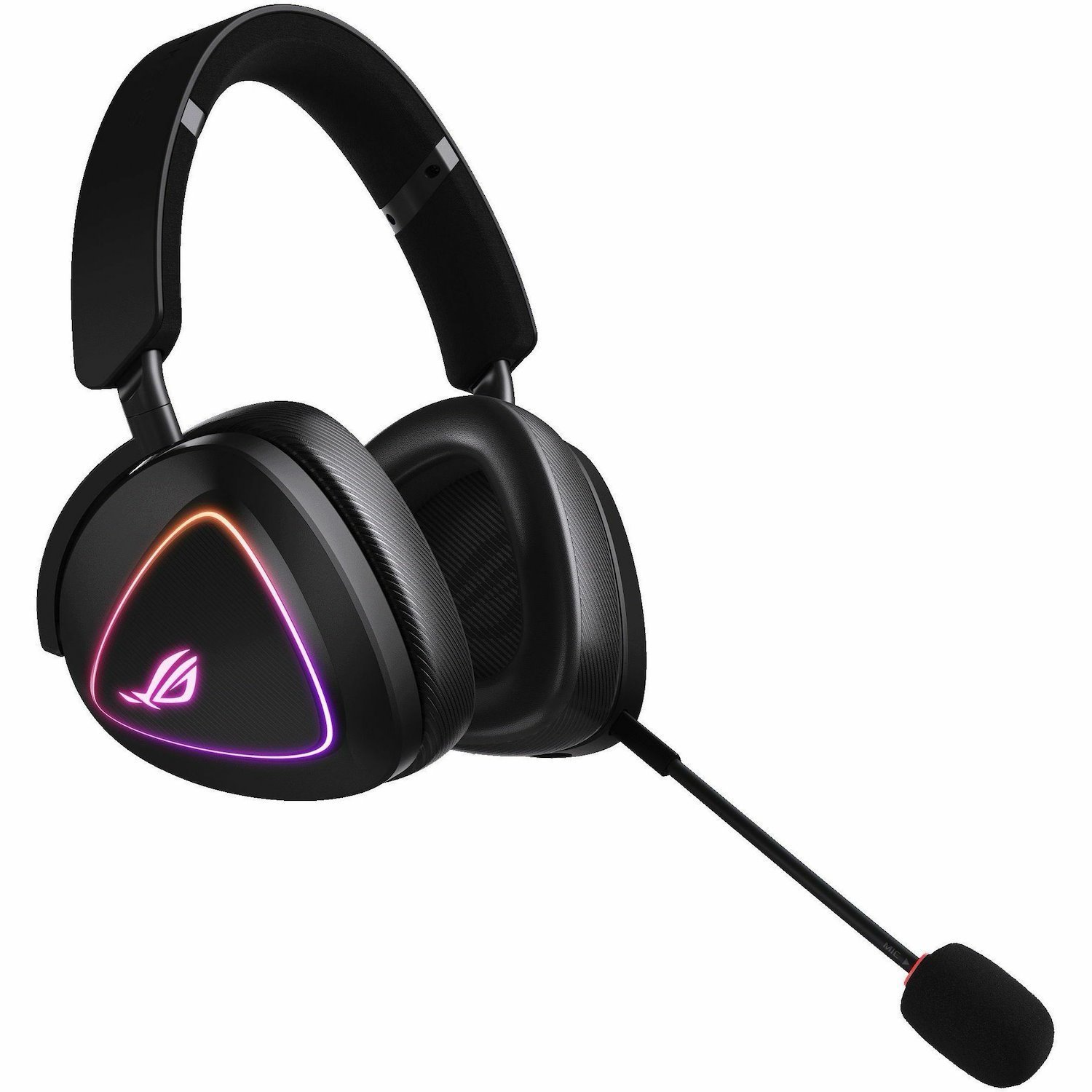 Asus ROG Delta II Wired/Wireless On-ear, Over-the-head Stereo Gaming Headset - Black