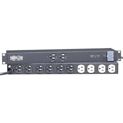 Tripp Lite by Eaton Isobar Surge Protector Rackmount Metal 12 Outlet 15' Cord 1U RM