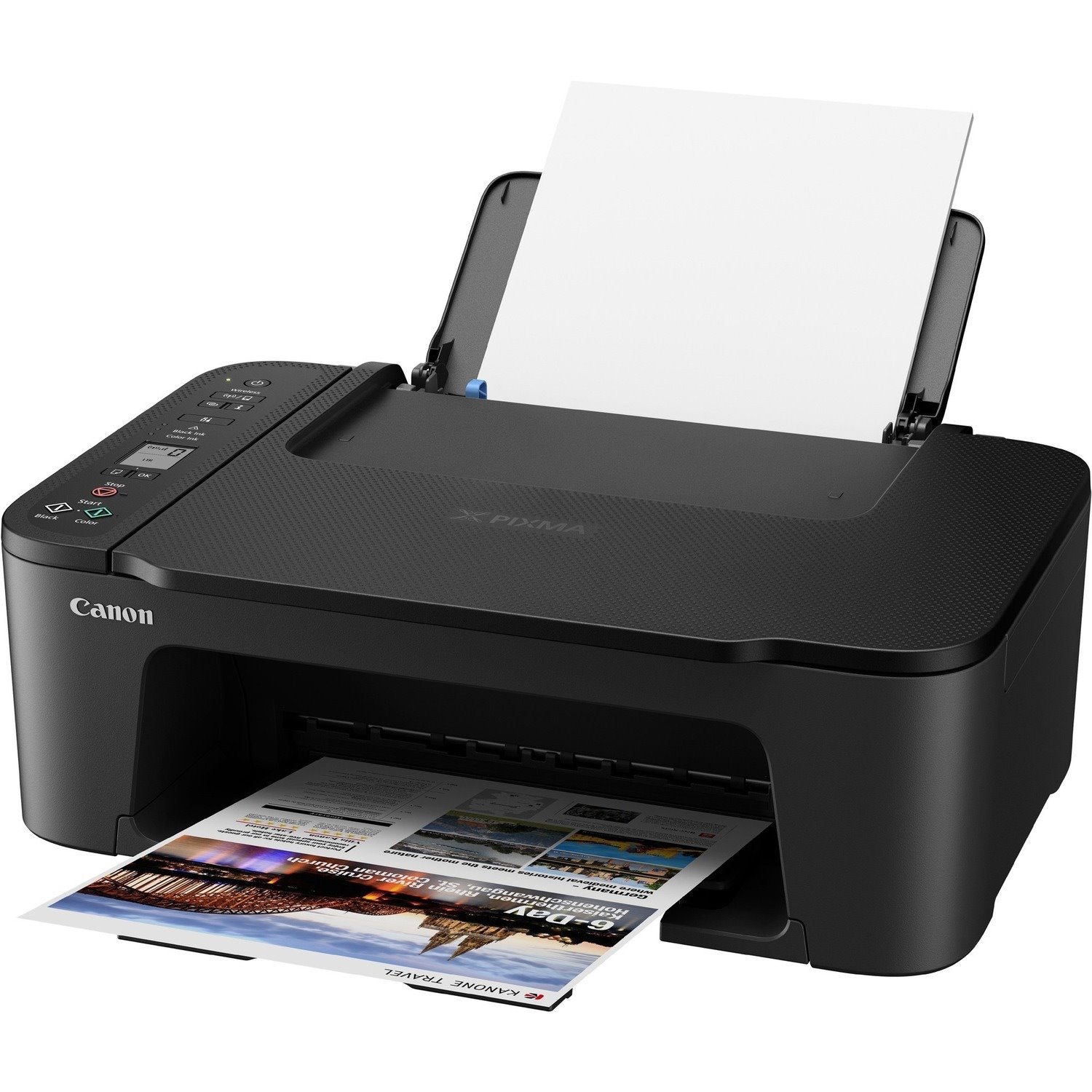 Canon PIXMA TS3450 (Black) Wireless Inkjet Multifunction Printer - Colour