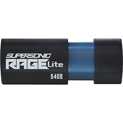 Patriot Memory Supersonic Rage Lite USB 3.2 Gen 1 Flash Drives - 64GB