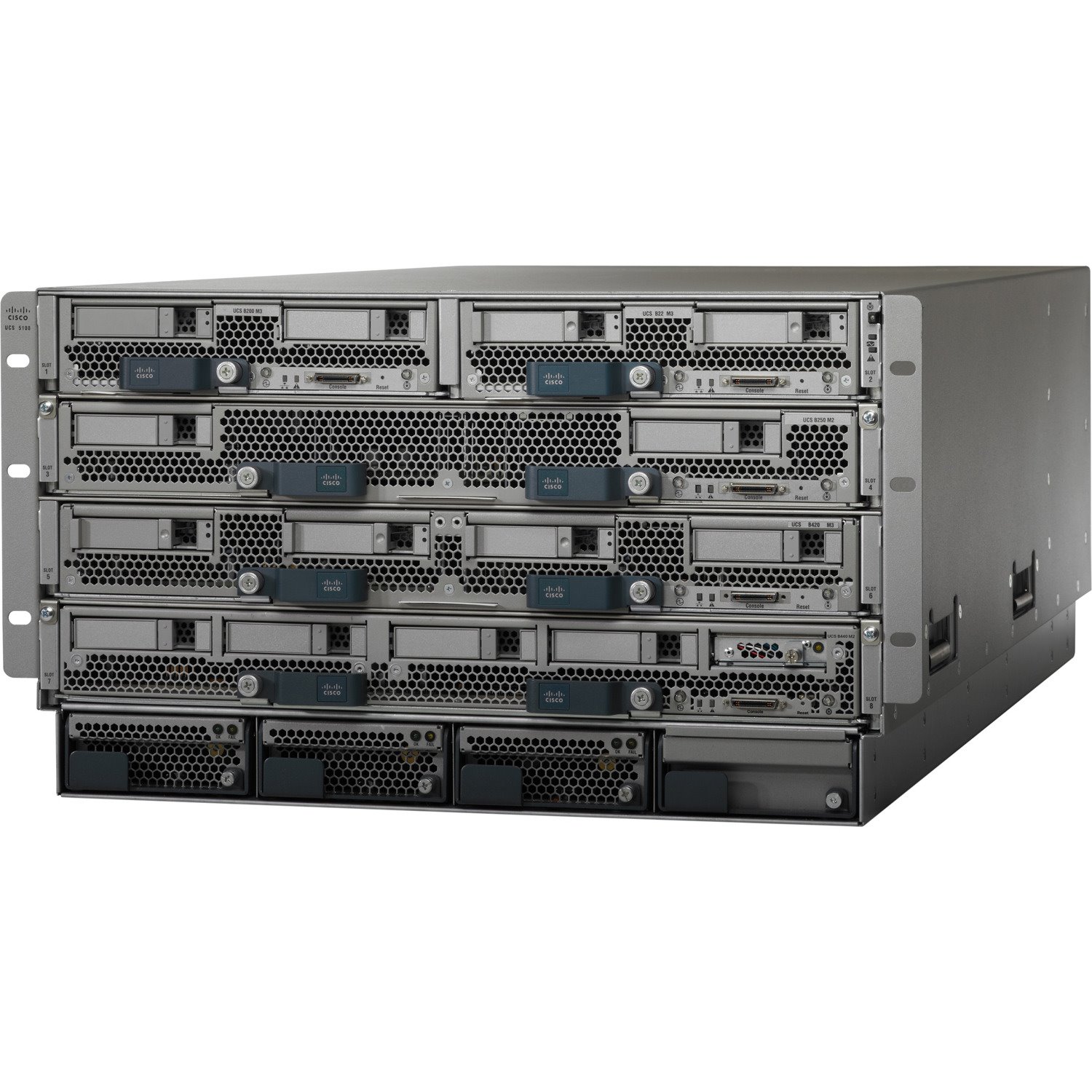 Cisco UCS SP Select 5108 AC2 Chassis w/2208 IO (TAA Compliant)