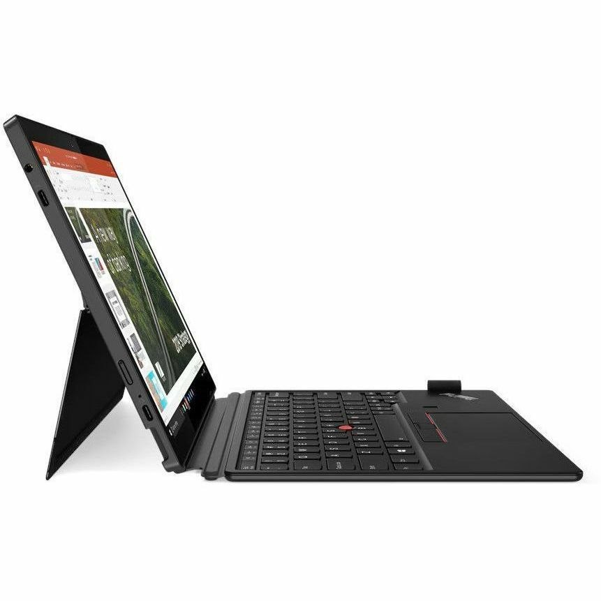 Lenovo ThinkPad X12 Detachable Gen 2 21LK000CAU 12.3" Touchscreen Detachable 2 in 1 Notebook - Full HD Plus - Intel Core Ultra 7 164U - vPro Technology - 16 GB - 512 GB SSD - English Keyboard - Black