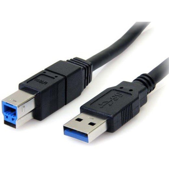 StarTech.com 6 ft Black SuperSpeed USB 3.0 Cable A to B - M/M