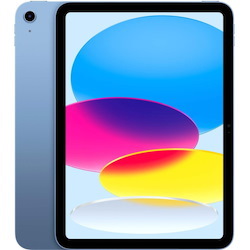 Apple iPad (10th Generation) A2696 Tablet - 10.9" - Hexa-core (Firestorm Dual-core (2 Core) 3 GHz + Icestorm Quad-core (4 Core) 1.80 GHz) - 4 GB RAM - 256 GB Storage - Blue