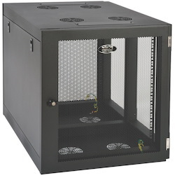 Tripp Lite by Eaton SmartRack 12U Heavy-Duty Low-Profile Server-Depth Side-Mount Wall-Mount Small Rack Enclosure