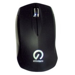 Shintaro Mouse - PS/2, USB - Optical - 3 Button(s) - Black