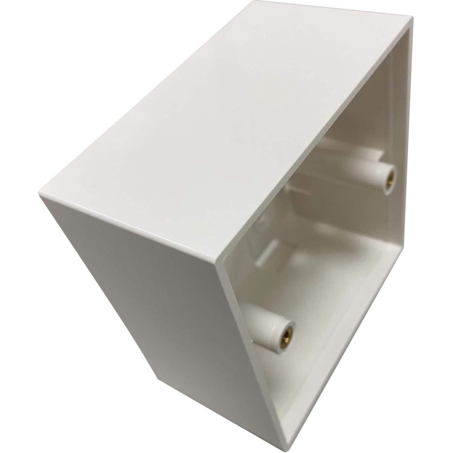 Eaton Tripp Lite Series Single-Gang Surface Mounting Box, UK Style, 86 x 86 x 47 mm, White, TAA