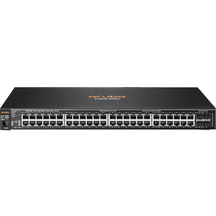 HPE 2530 2530-48G 48 Ports Manageable Ethernet Switch - Gigabit Ethernet - 1000Base-T, 1000Base-X