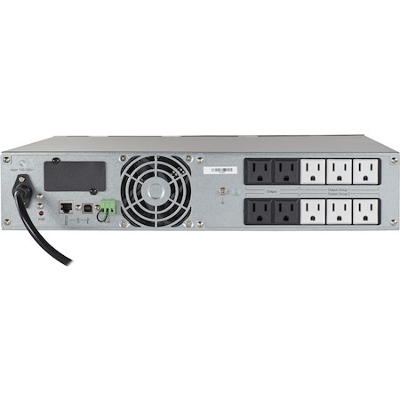 Eaton 5P 1000VA 770W 120V Line-Interactive UPS, 5-15P, 10x 5-15R Outlets, 16-Inch Depth, True Sine Wave, Cybersecure Network Card Option, 2U - Battery Backup