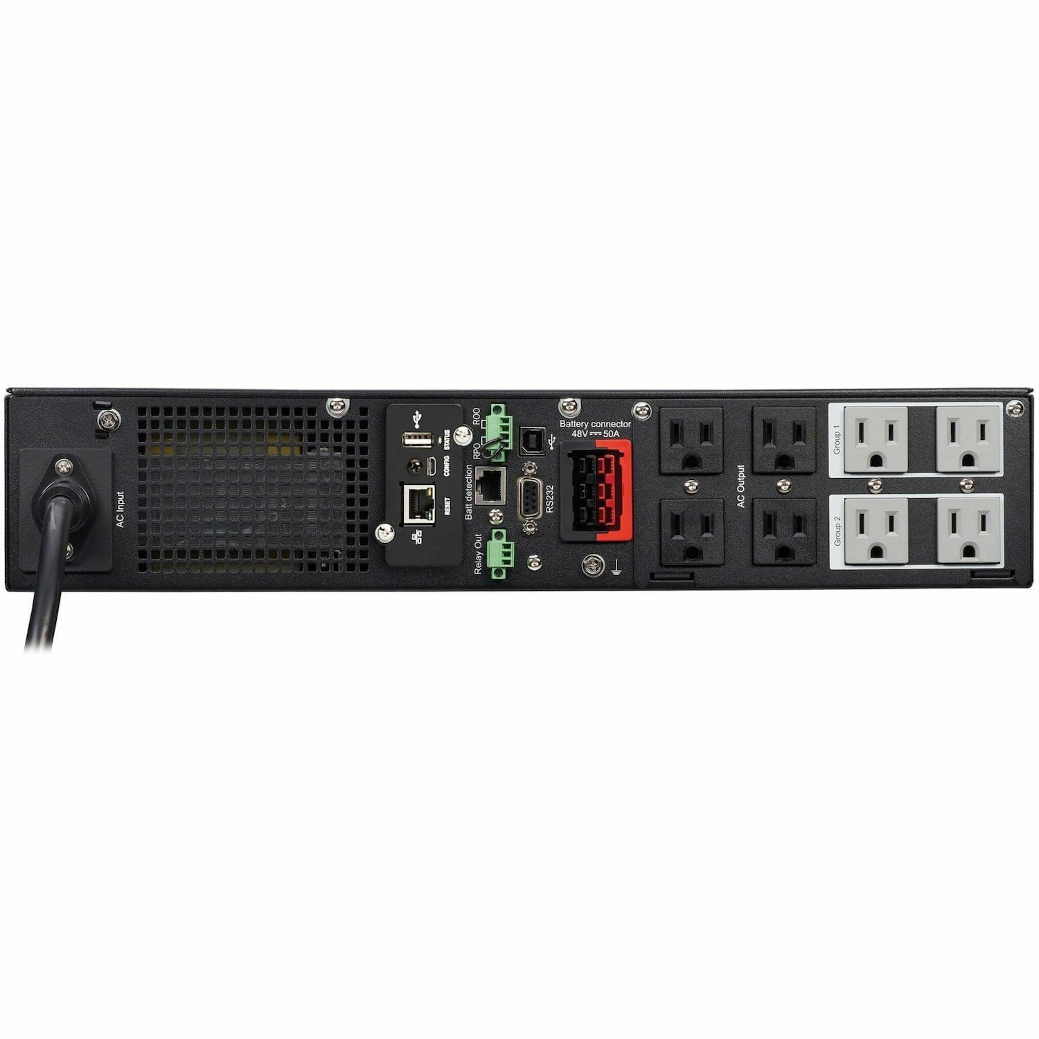 Eaton Tripp Lite Series SmartPro 750VA 750W 120V Line-Interactive Sine Wave UPS - 8 Outlets, Extended Run, Network Card Included, LCD, USB, DB9, 2U Rack/Tower