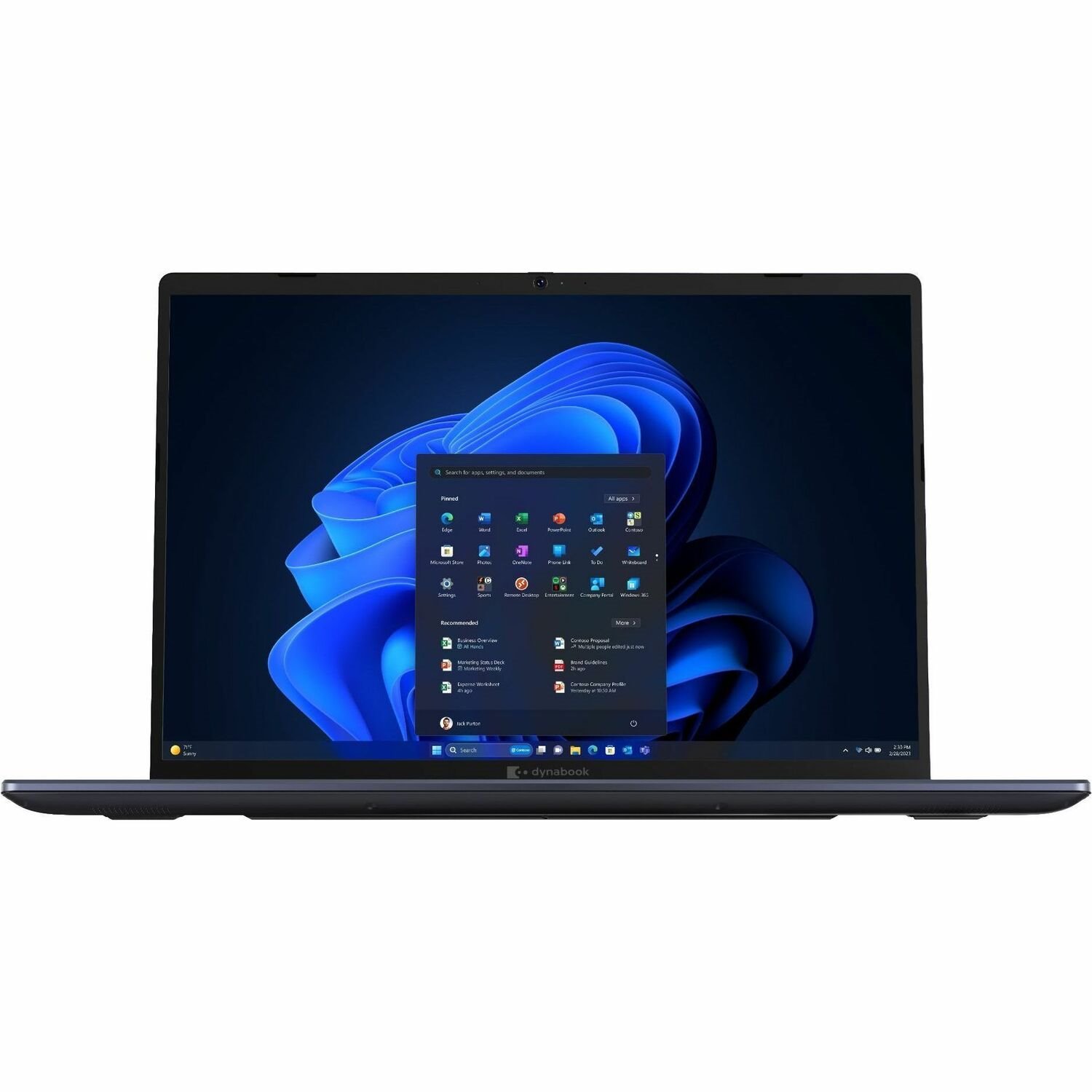 Dynabook Tecra A60-M 16" Notebook - WUXGA - Intel Core Ultra 5 135U - 16 GB - 256 GB SSD - Dark Blue