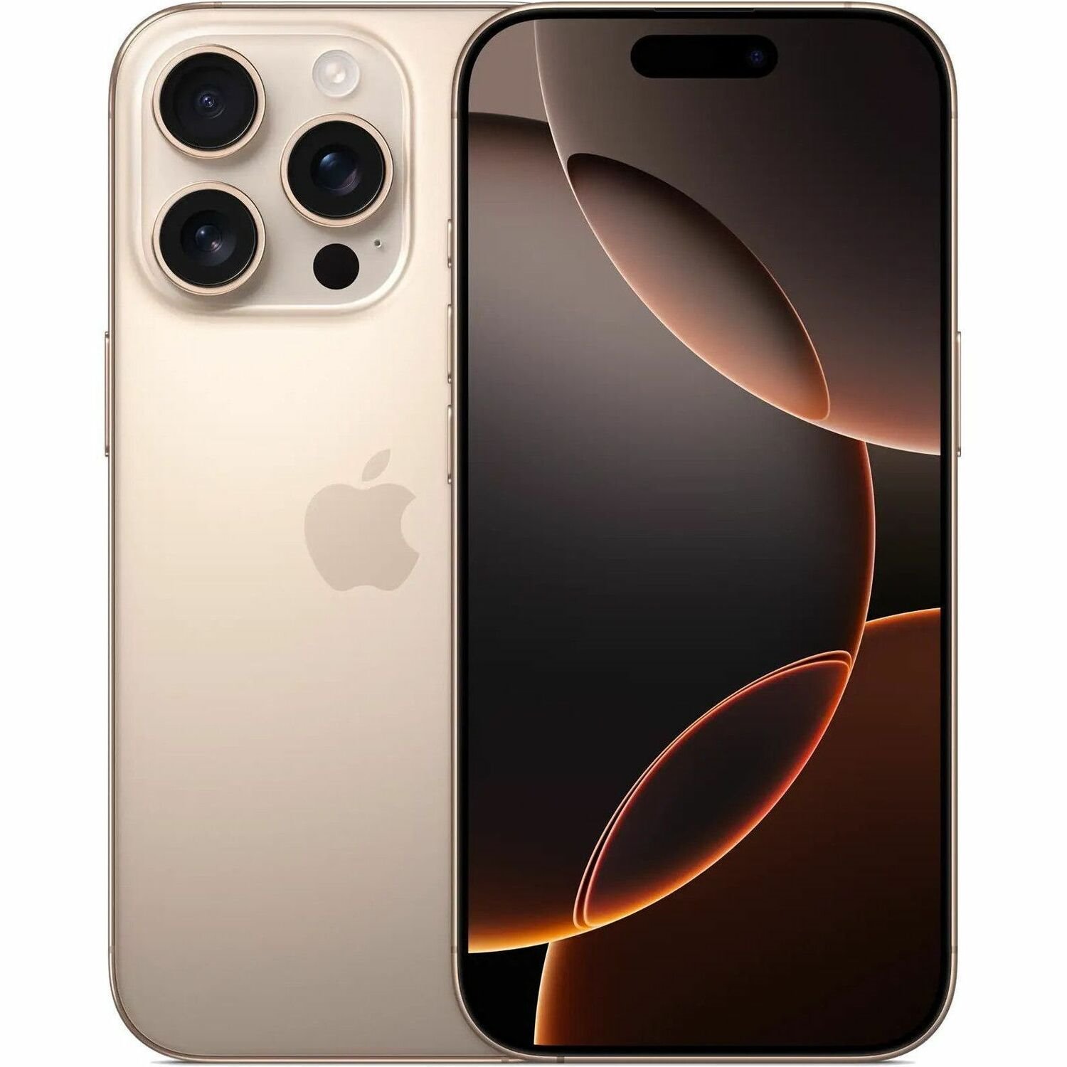 Apple iPhone 16 Pro 128 GB Smartphone - 6.3" OLED 2622 x 1206 - A18 ProHexa-core (6 Core) - iOS 18 - 5G - Desert Titanium