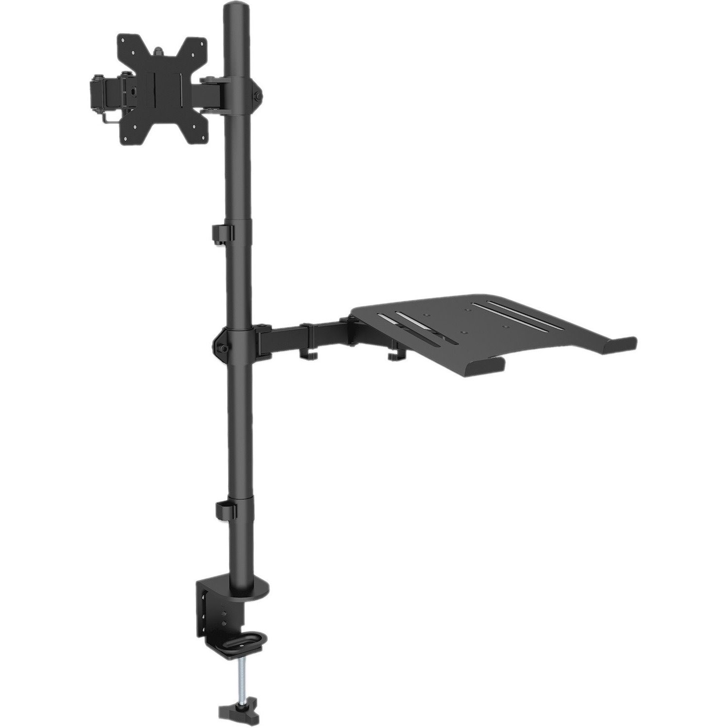 Manhattan Mounting Arm for Notebook, LED Monitor, LCD Monitor, MacBook, Projector - Black