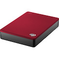 Seagate Backup Plus STDR4000303 4 TB Hard Drive - 2.5" External - Red