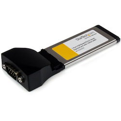 StarTech.com 1 Port ExpressCard to RS232 DB9 Serial Adapter Card w/ 16950 - USB Based
