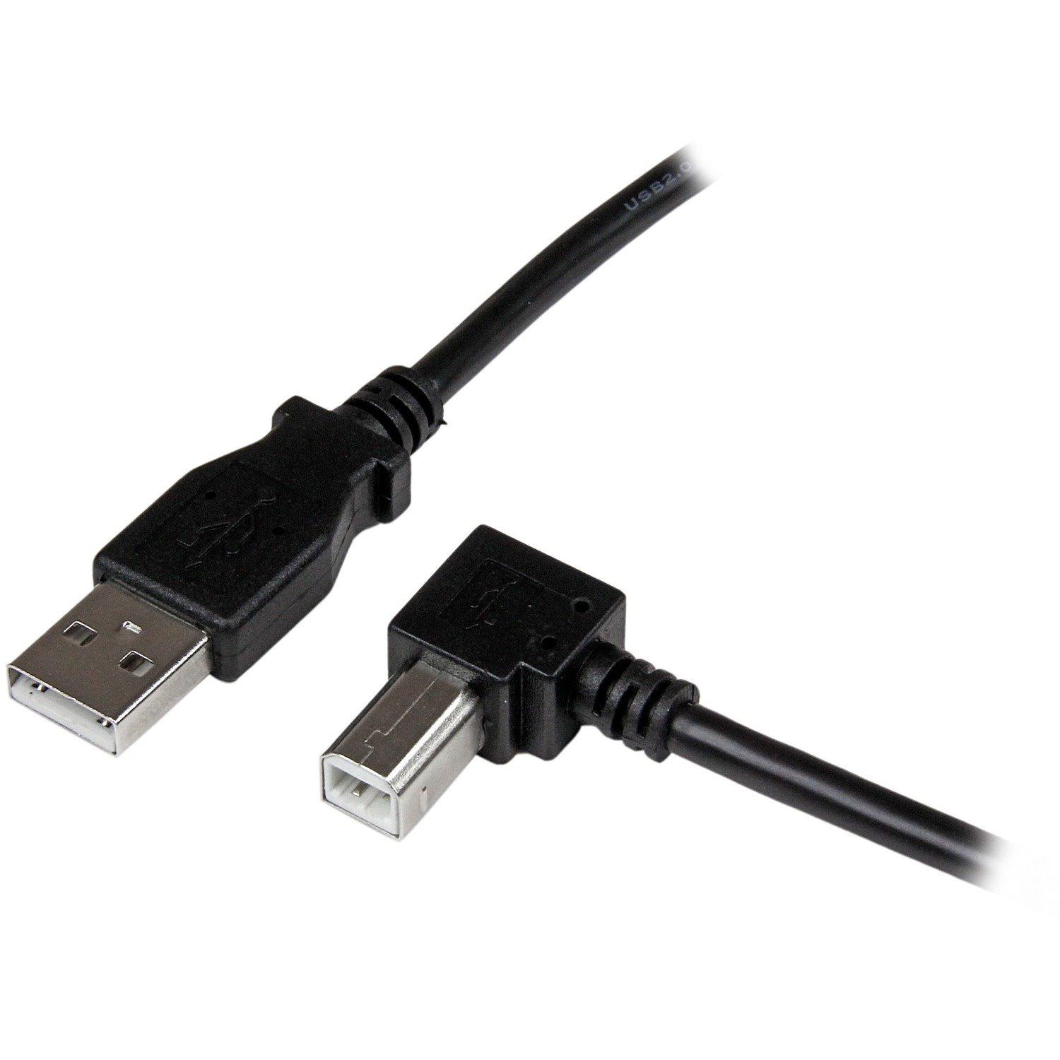 StarTech.com 2m USB 2.0 A to Right Angle B Cable - M/M