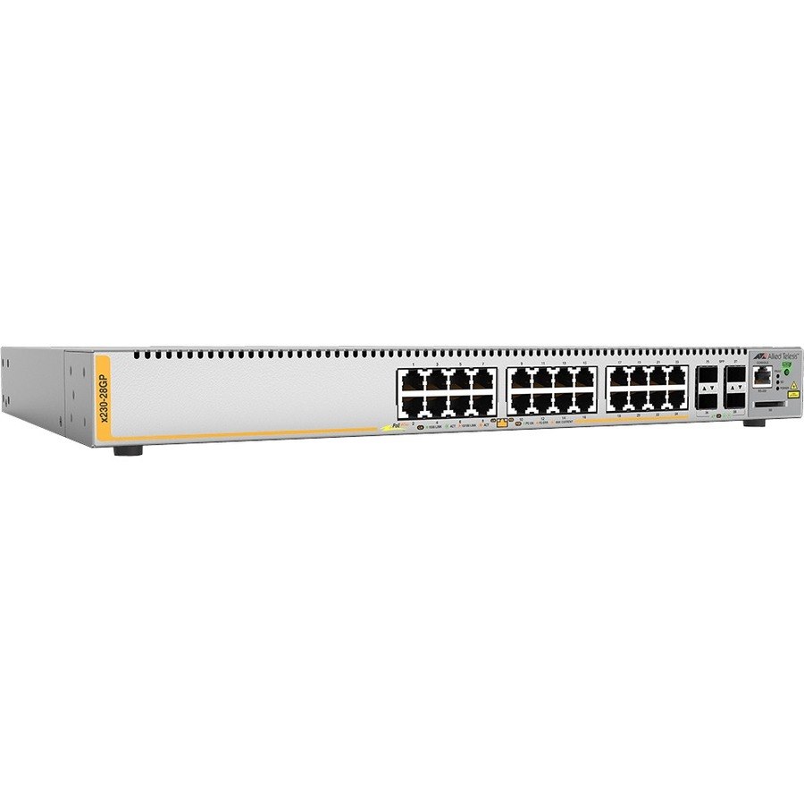 Allied Telesis x230 AT-X230-28GP 24 Ports Manageable Ethernet Switch - Gigabit Ethernet - 1000Base-X, 10/100/1000Base-T