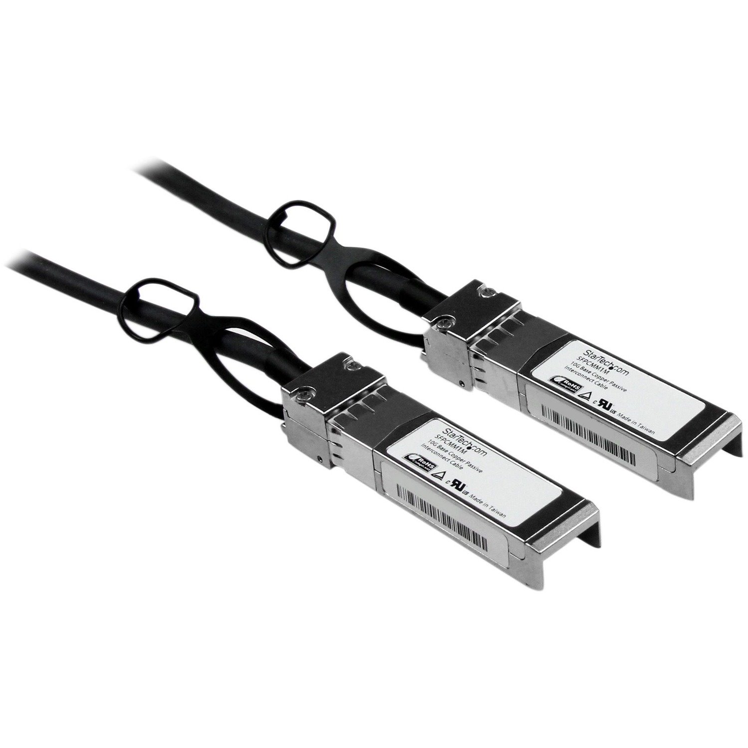 StarTech.com 1m 10G SFP+ to SFP+ Direct Attach Cable for Cisco SFP-H10GB-CU1M - 10GbE SFP+ Copper DAC 10Gbps Passive Twinax