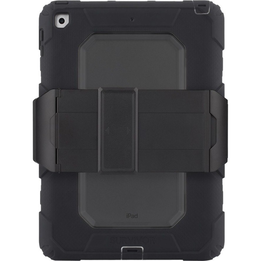 Griffin Survivor All-Terrain Case for Apple iPad (5th Generation) Tablet - Smoke, Black