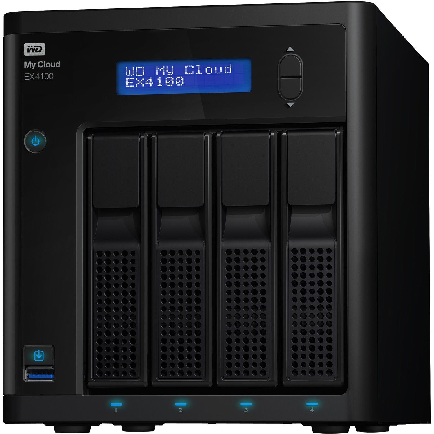 WD My Cloud Business Series EX4100, 8TB, 4-Bay Pre-configured NAS with WD Red&trade; Drives