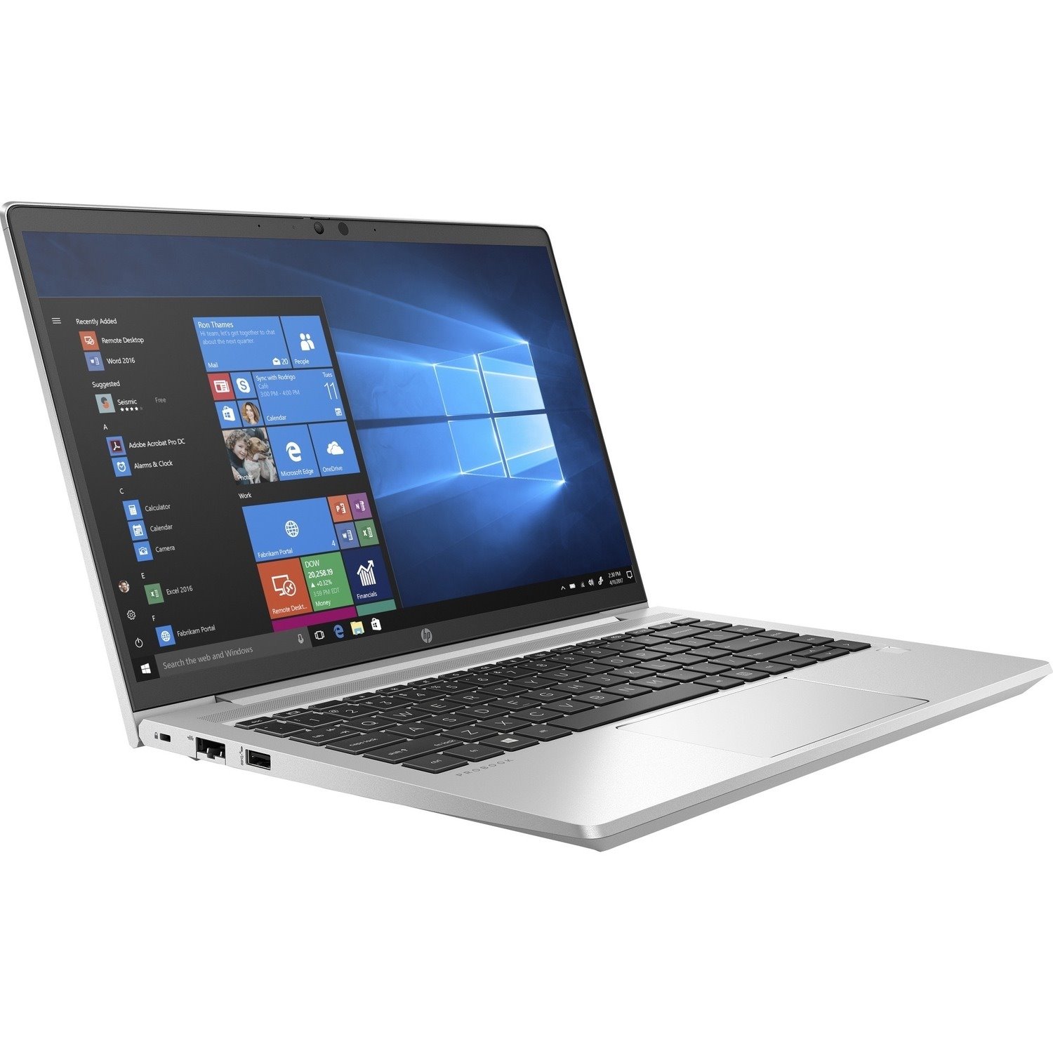 HP ProBook 455 G8 15.6" Notebook - Full HD - AMD Ryzen 7 5800U - 16 GB - 512 GB SSD - Pike Silver Aluminum