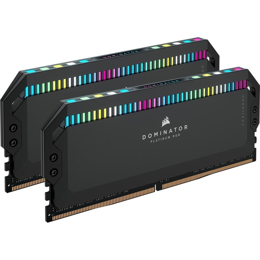 Corsair Dominator Platinum RGB 32GB (2x16GB) DDR5 DRAM 5600MHz C36 Memory Kit - Black