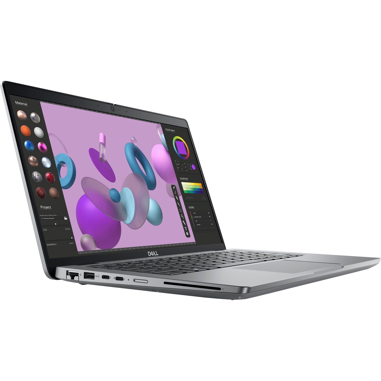 Dell Precision 3000 3480 14" Mobile Workstation - Full HD - Intel Core i7 13th Gen i7-1370P - vPro Technology - 32 GB - 512 GB SSD - English (US) Keyboard - Titan Gray