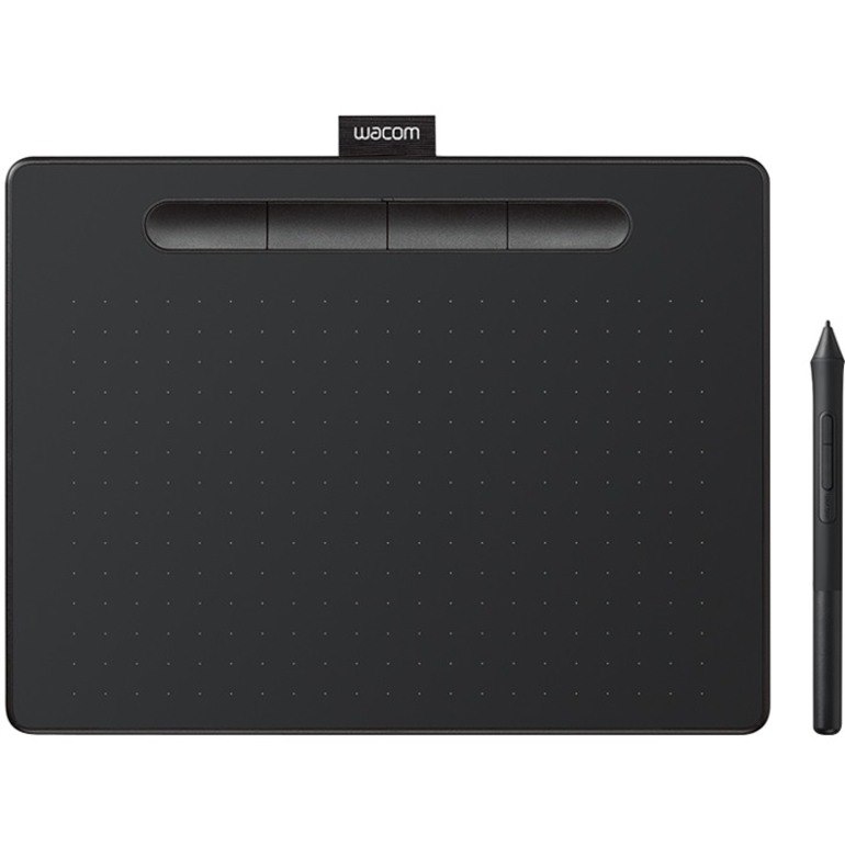 Wacom Intuos CTL-4100 Graphics Tablet - 2540 lpi - Cable - Black